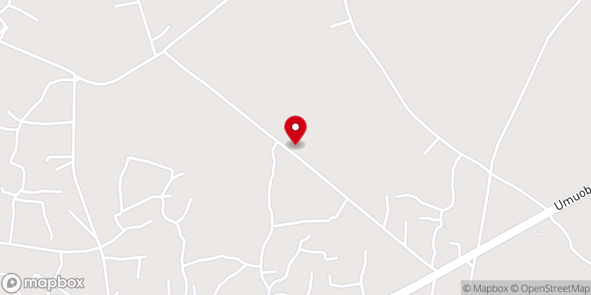 Map showing location of St. Luke's Anglican Church Umuodo