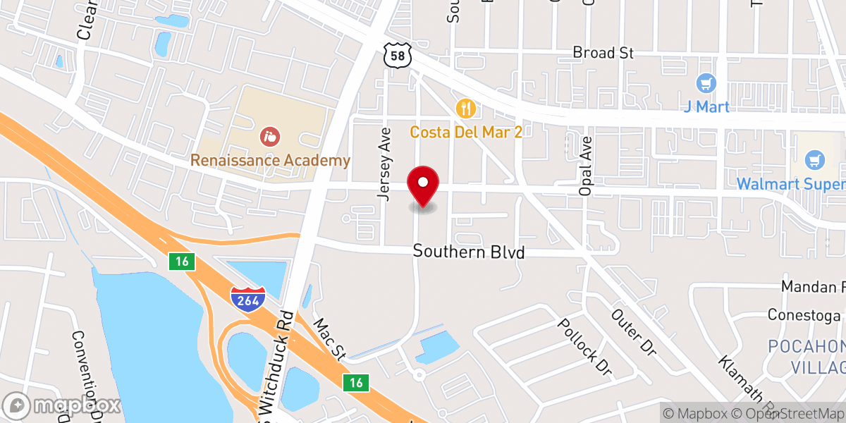 Map showing location of Christ Embassy