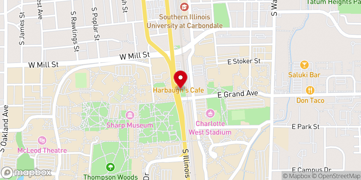 Map showing location of University Christian Ministries