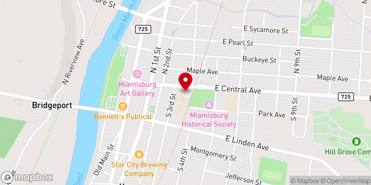 Map showing location of Our Lady of Good Hope Church