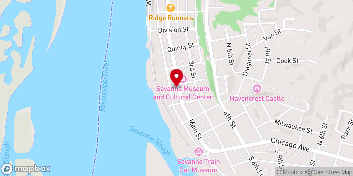 Map showing location of The Church of Jesus Christ of Latter-day Saints