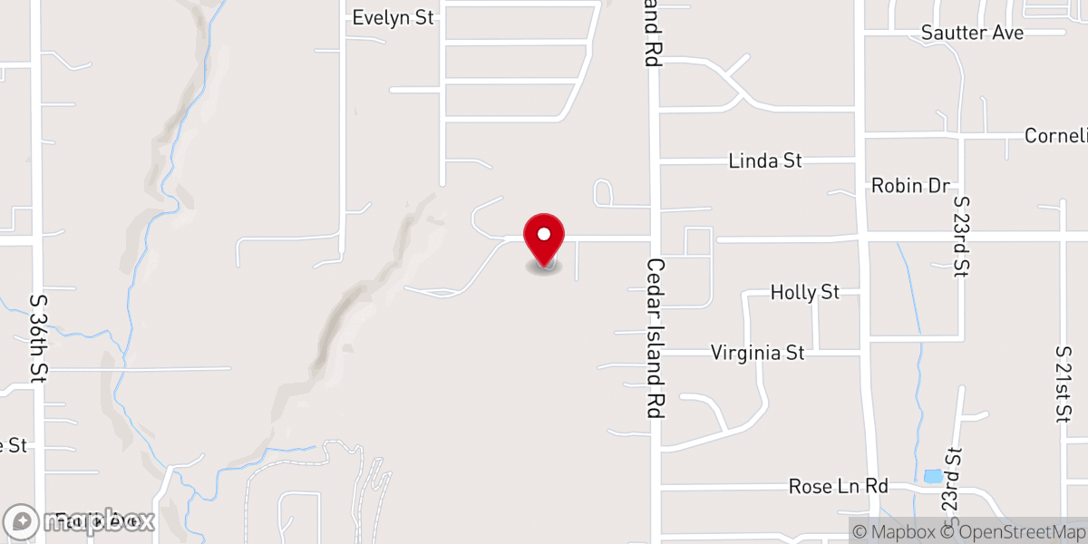 Map showing location of Iglesia Cristiana Fe Y Esperanza Inc