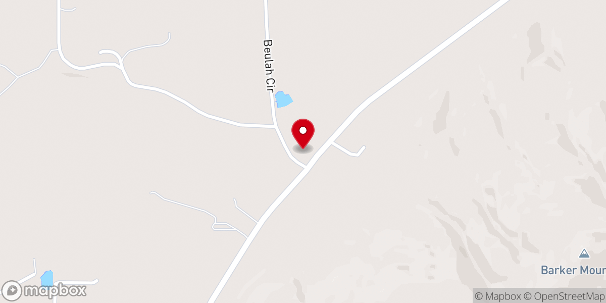 Map showing location of Fairview Church Number 2