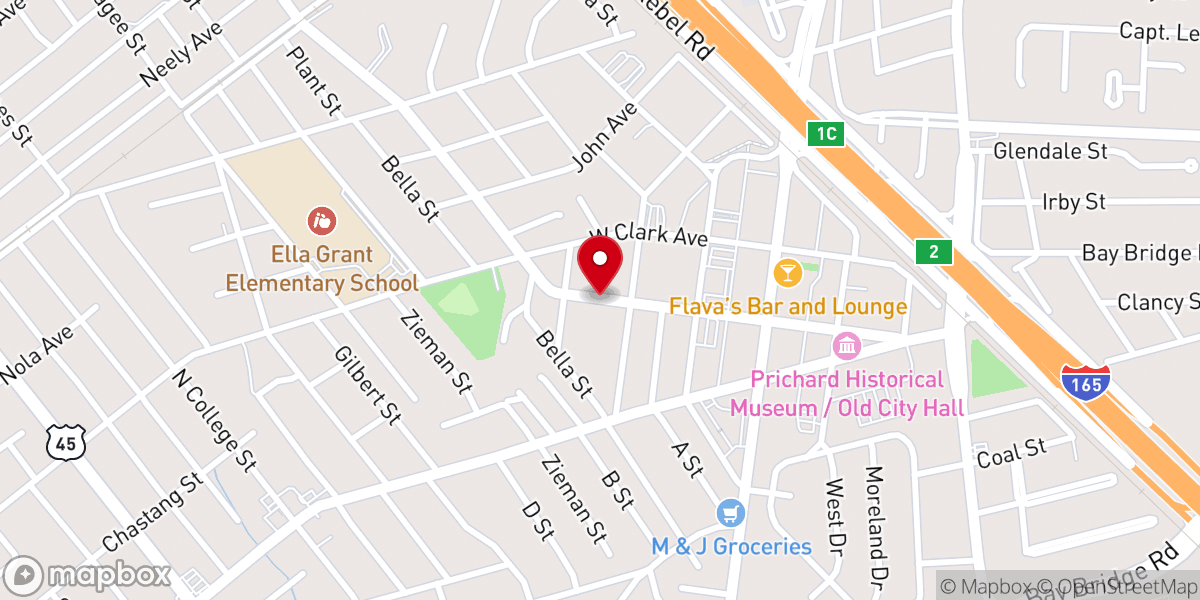 Map showing location of The Way of the Cross Church