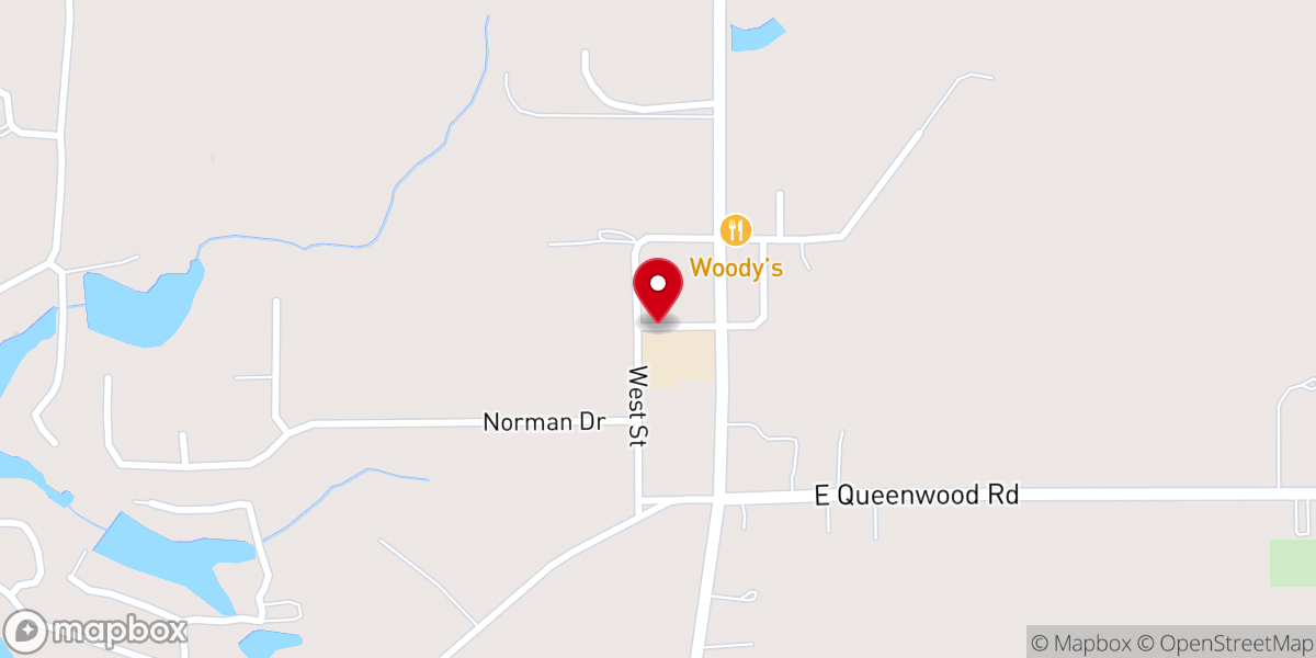 Map showing location of Cornerstone Baptist Church of Morton Il