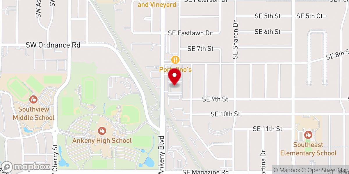 Map showing location of New City Church