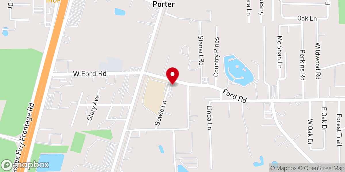 Map showing location of Friendship United Methodist Church
