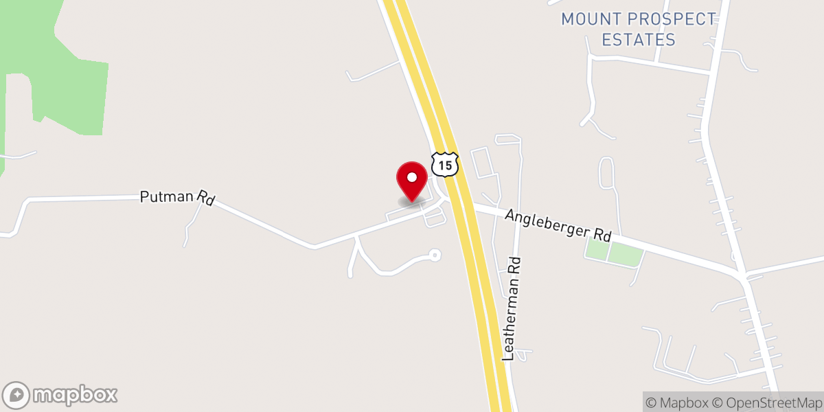 Map showing location of FPC Auto & Truck Repair