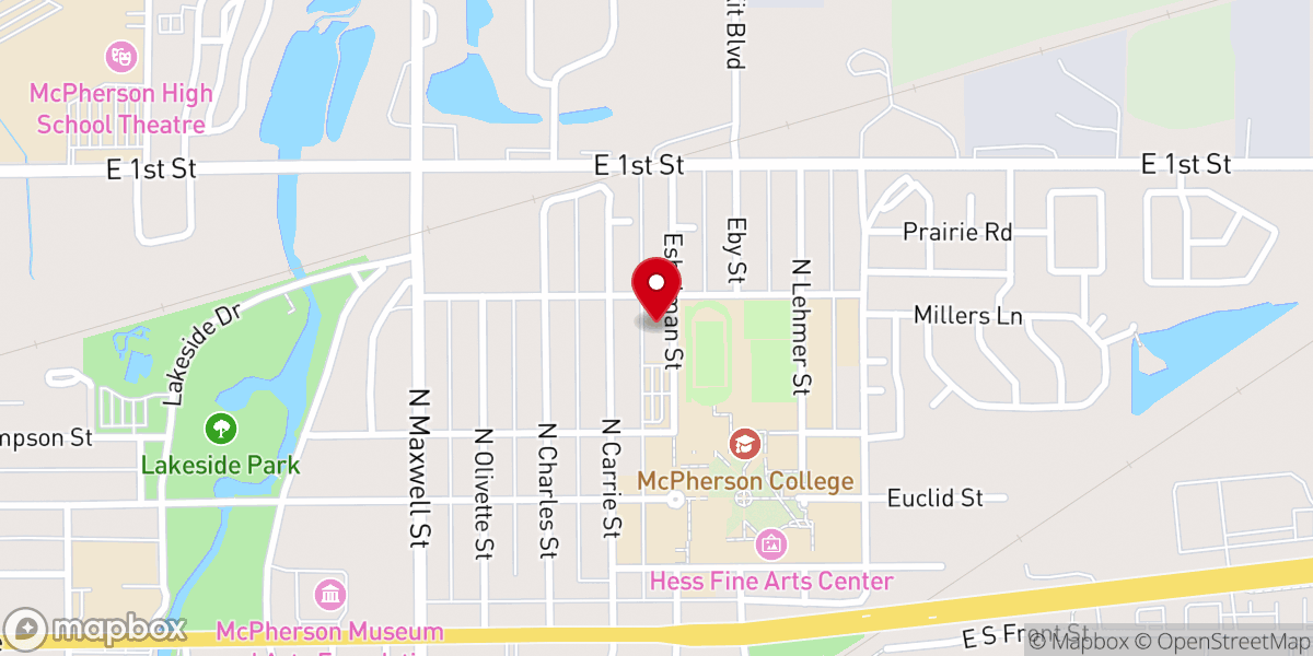 Map showing location of Spirit Life Church International Inc