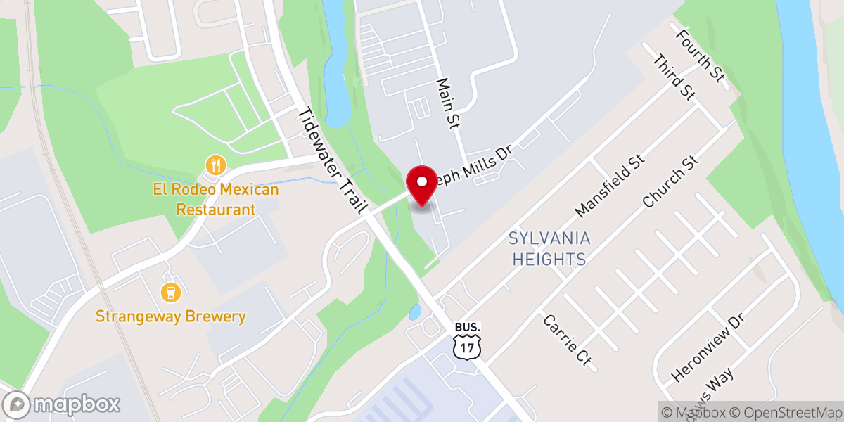 Map showing location of True Faith Community Church