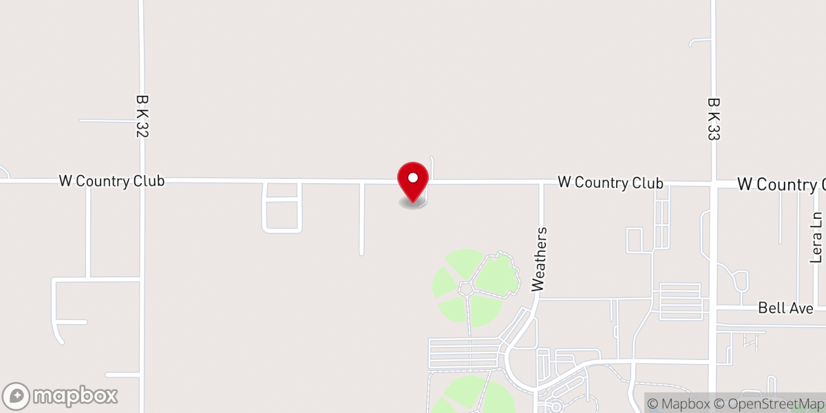Map showing location of Antioch Christian Church