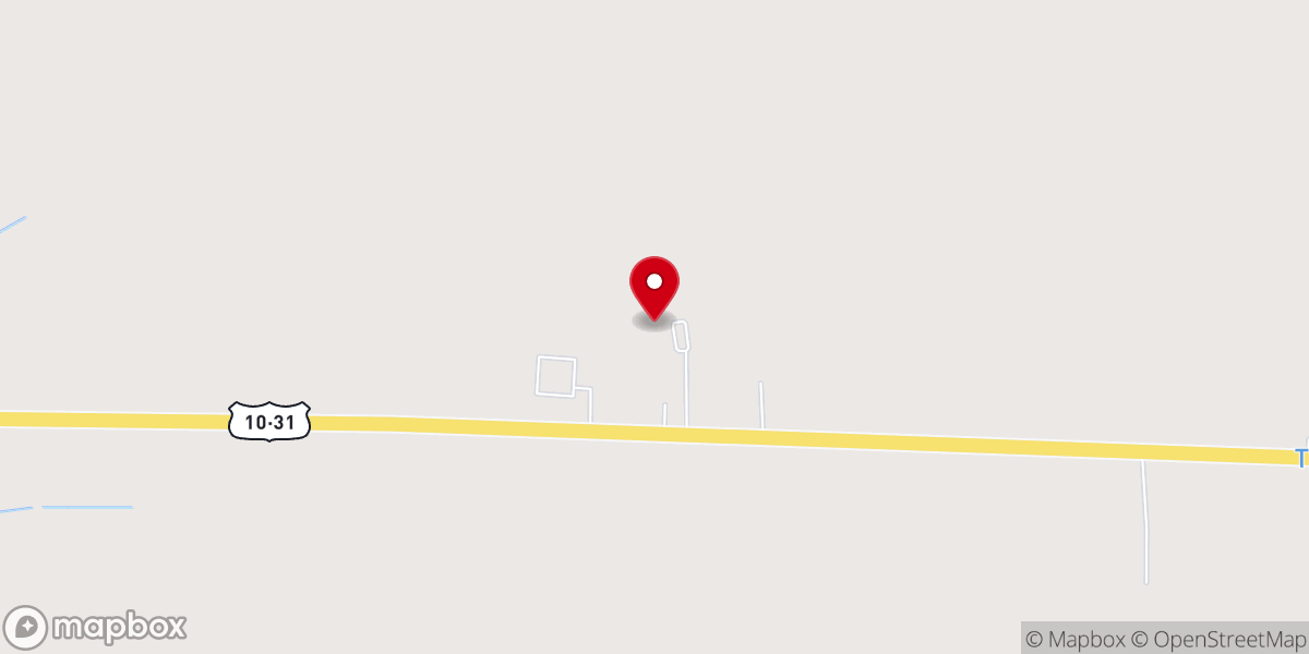 Map showing location of Pioneer Church