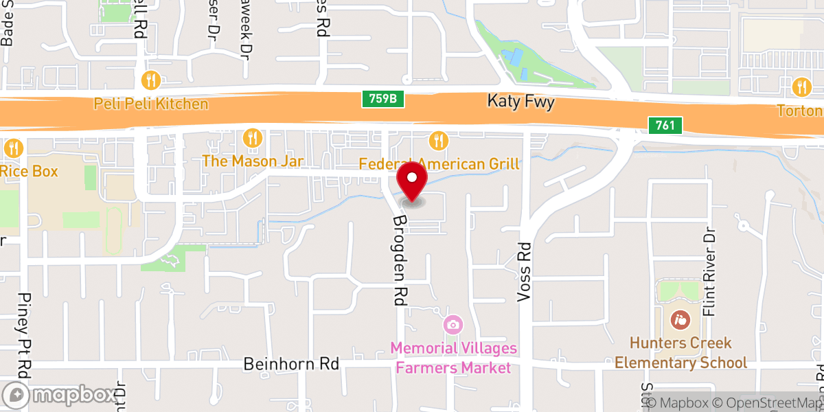 Map showing location of Chinese Baptist Church