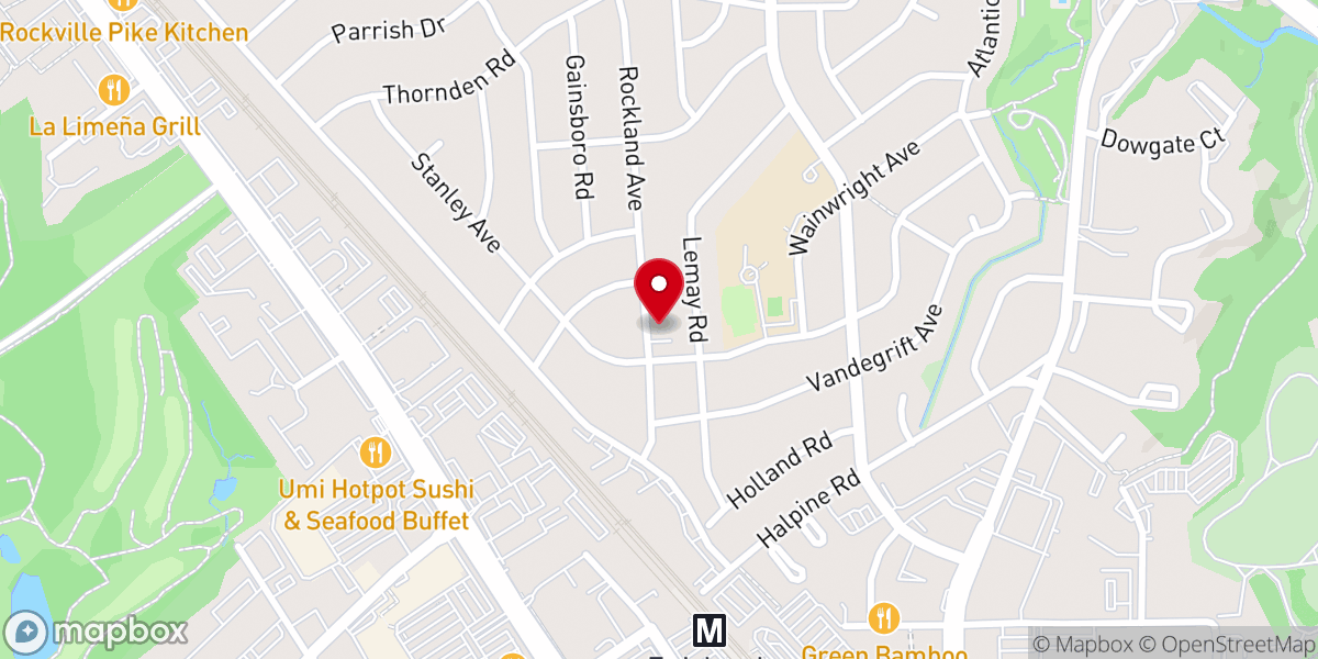 Map showing location of Seventh Day Adventist Rockville Spanish Church
