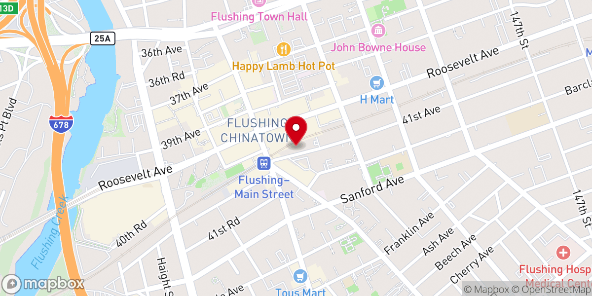 Map showing location of Care and Love Temple