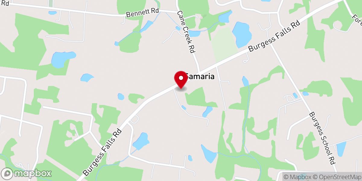 Map showing location of Samaria Church Of Christ