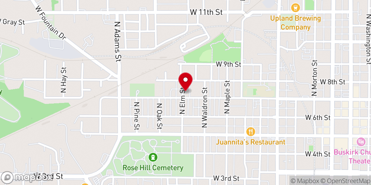 Map showing location of fxchurch - Foot of the Cross Church