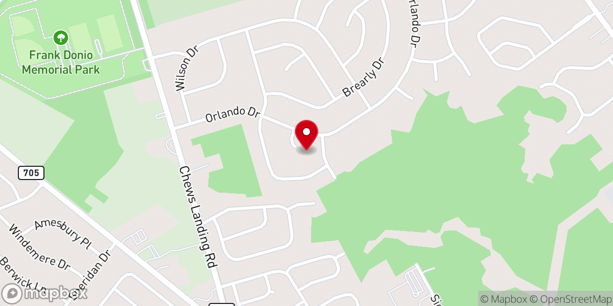 Map showing location of Renaissance Church Ministries Inc