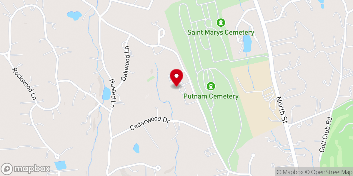 Map showing location of Nathaniel Witherell