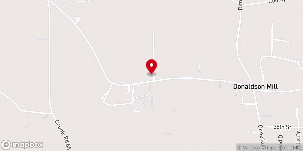 Map showing location of Old Line Church