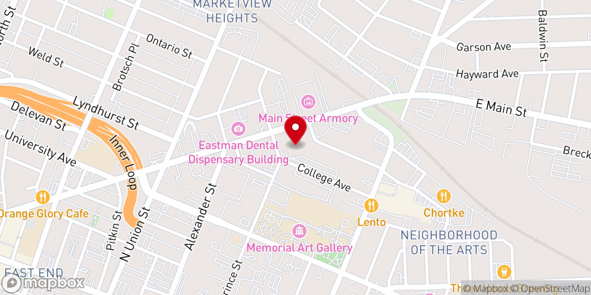 Map showing location of Morning Glory Christian Fellowship Church