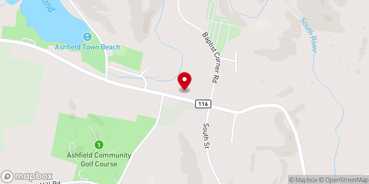 Map showing location of Hilltown Churches Food Pantry - Food Distribution Center
