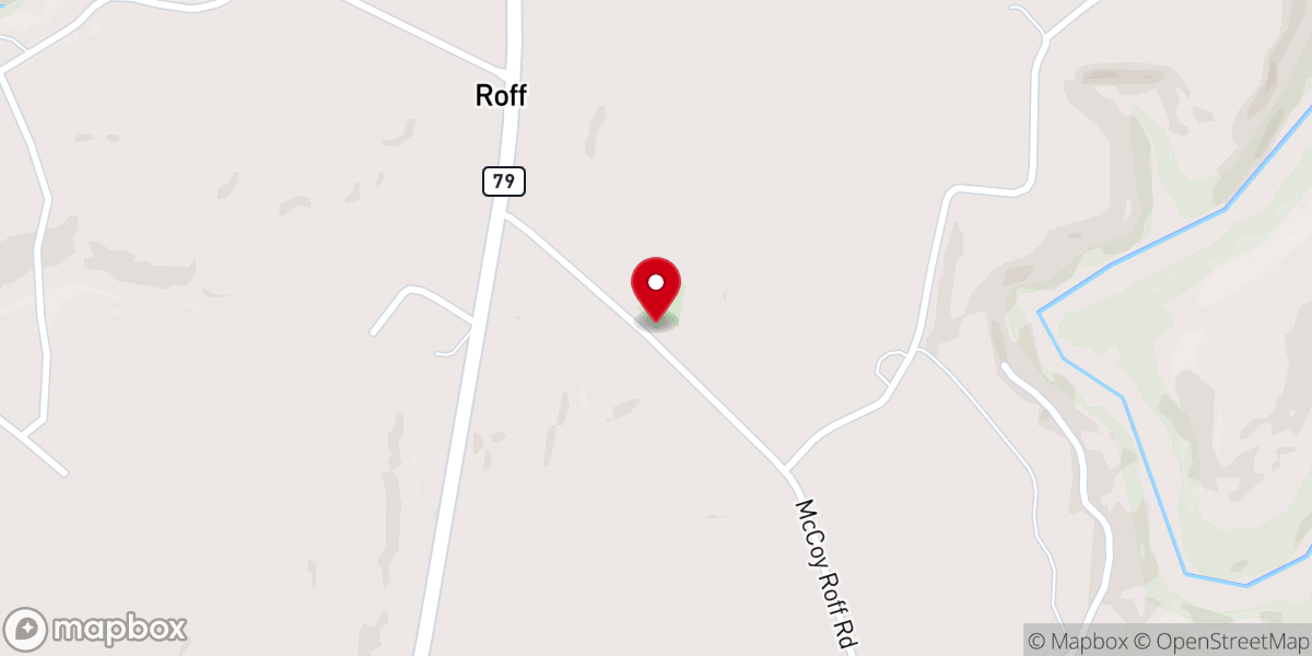 Map showing location of Cave Spring United Methodist Church