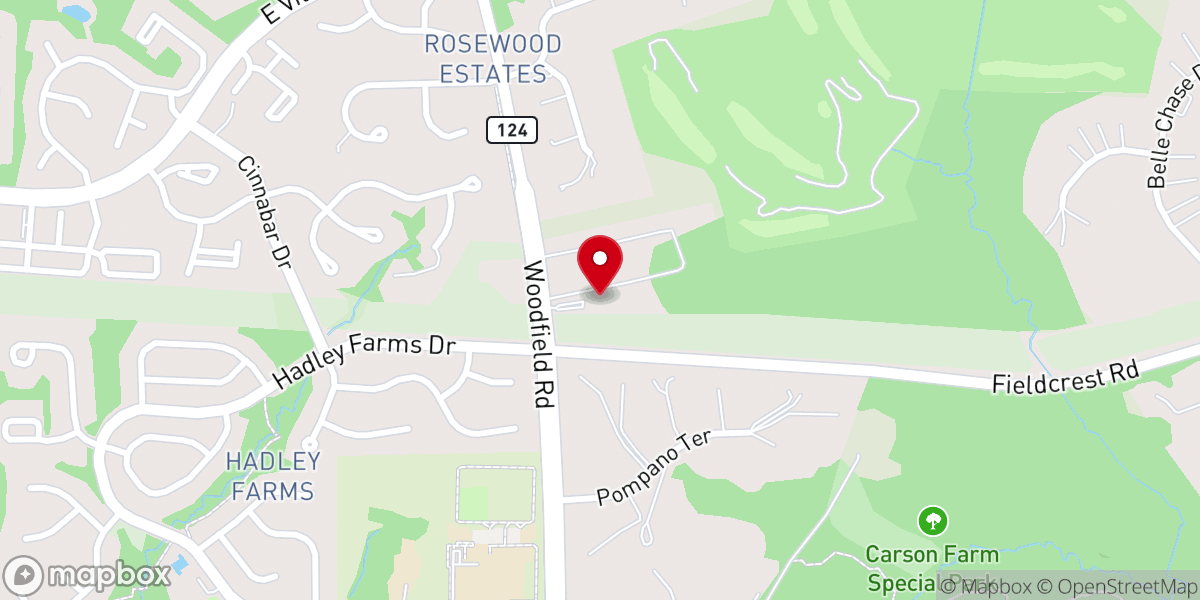 Map showing location of Maryland Central Korean SDA Church