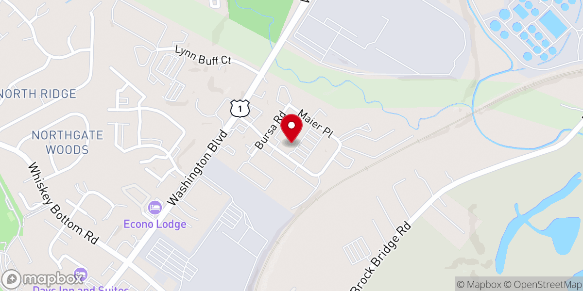 Map showing location of United Bethel Presby