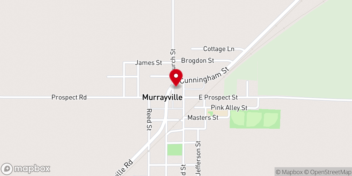 Map showing location of United States Postal Service