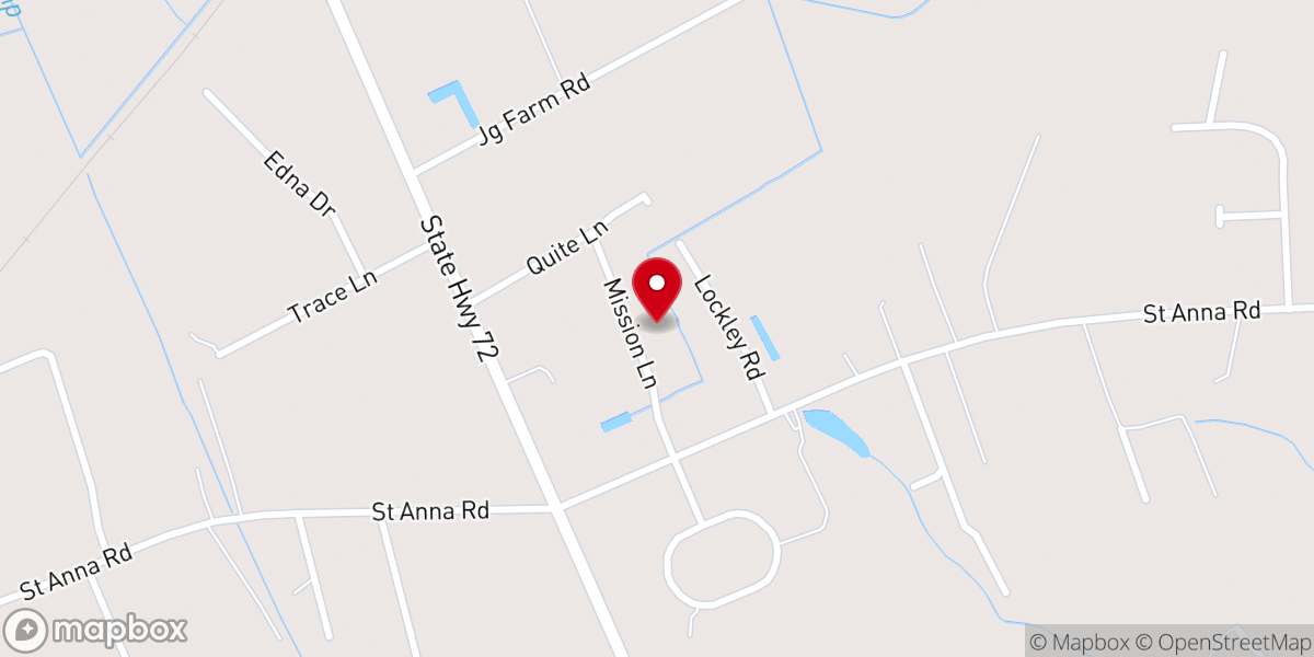 Map showing location of Mission Church