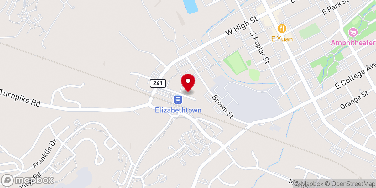 Map showing location of Cornerstone Youth Center