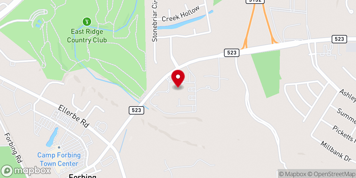 Map showing location of Price Harris Evangelistic Association Inc