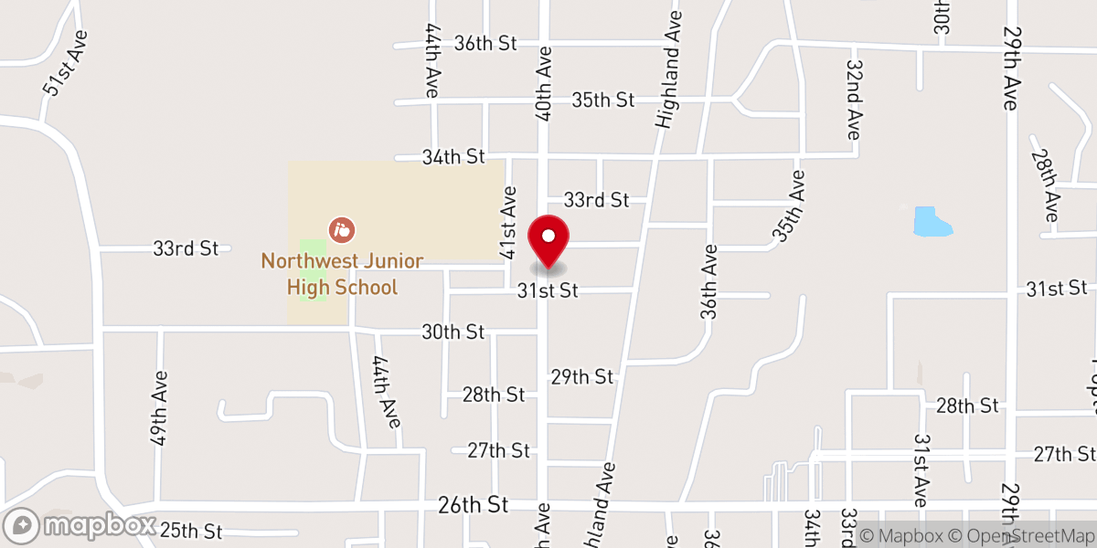 Map showing location of Brown Ridge Mssnry Baptist Ch