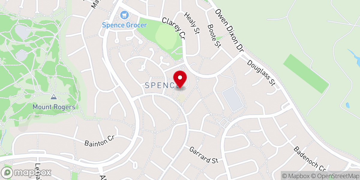 Map showing location of Encounter Church
