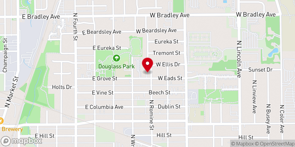 Map showing location of Morning Star Free Will Baptist