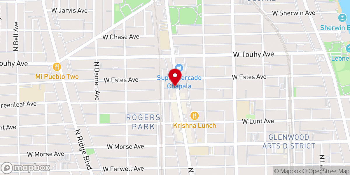 Map showing location of Bethel House International