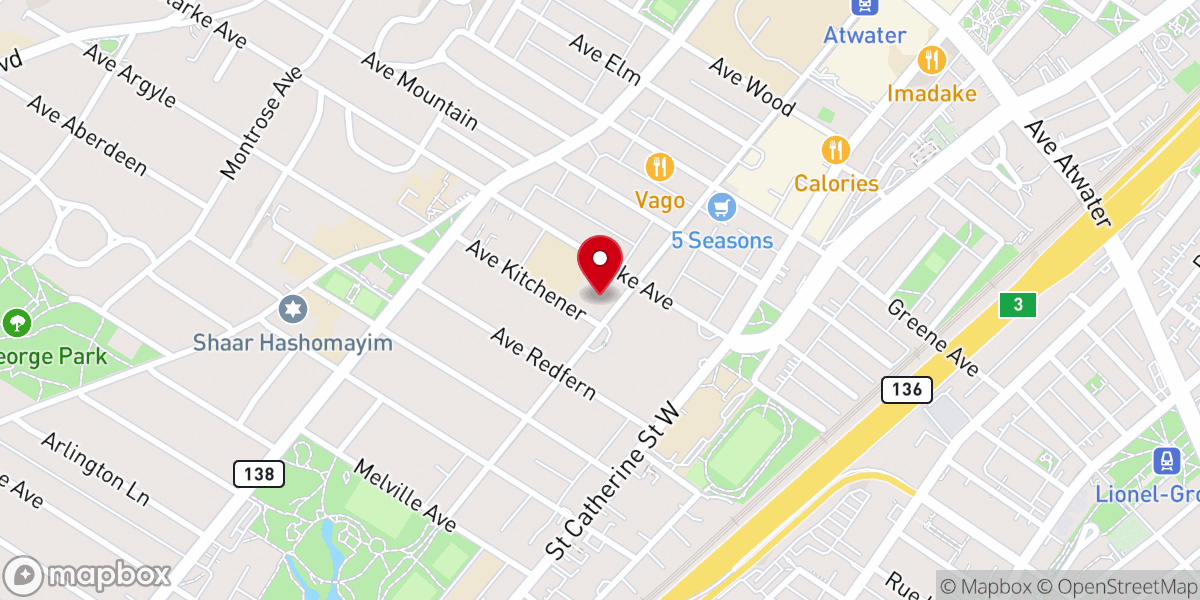 Map showing location of St. Leon Catholic Church