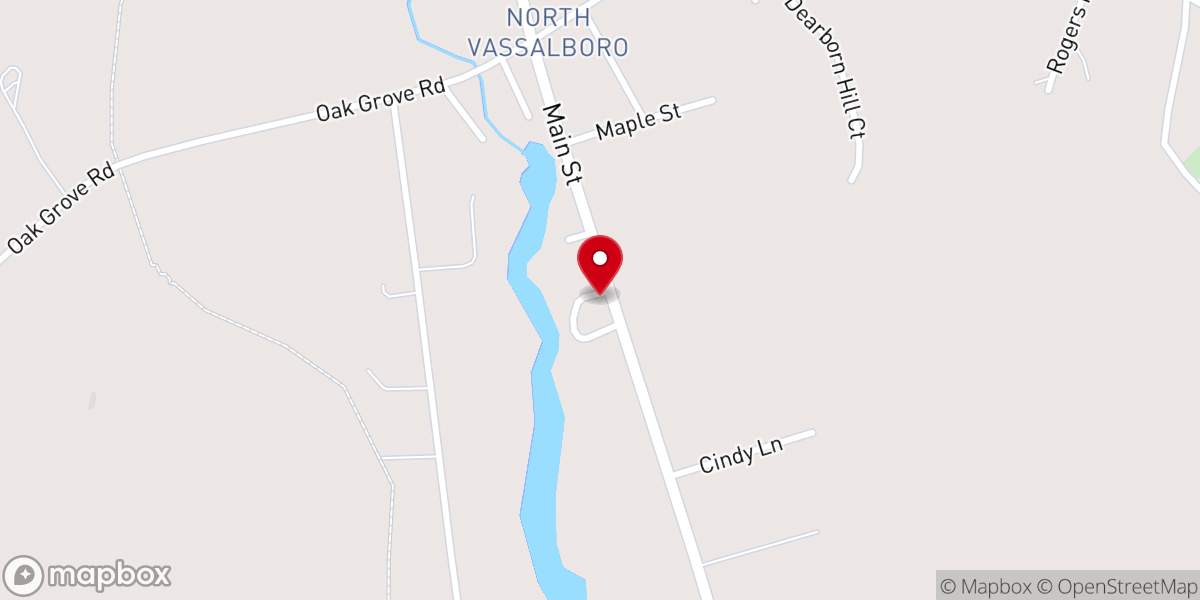 Map showing location of St Bridget Center