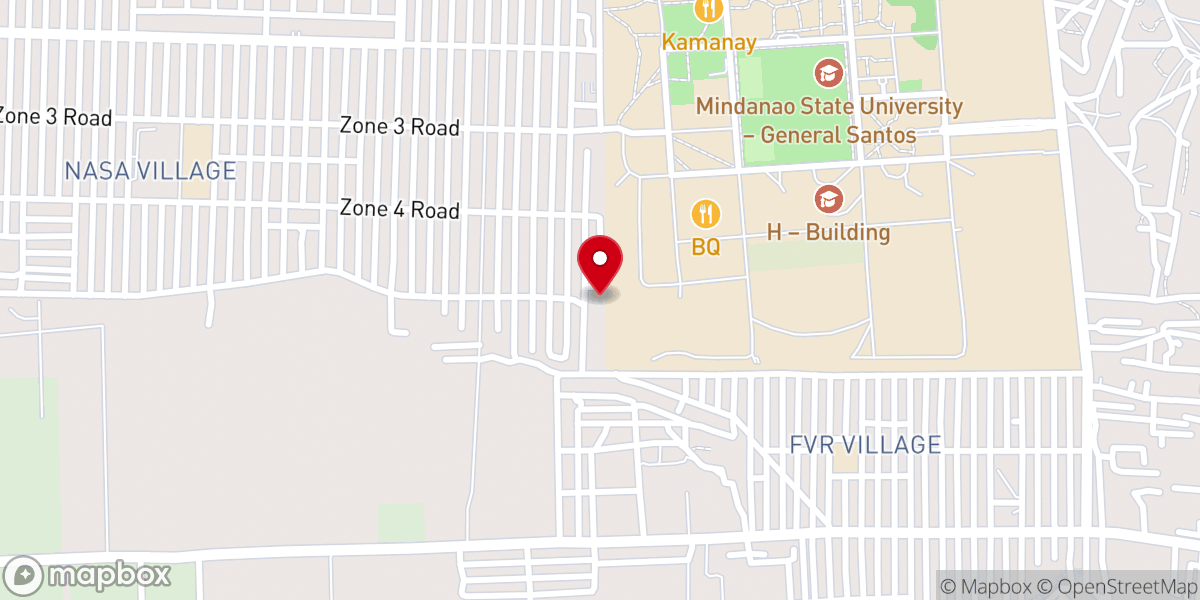 Map showing location of United Pentecostal Church of Centro Uhaw