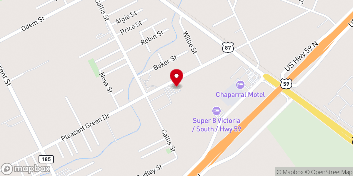 Map showing location of Santisima Trinidad Catholic Church