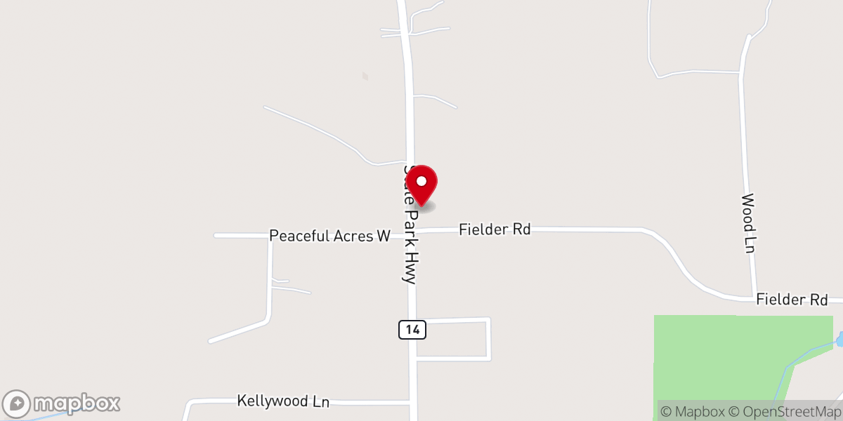 Map showing location of Holy Ghost Gospel Temple Church