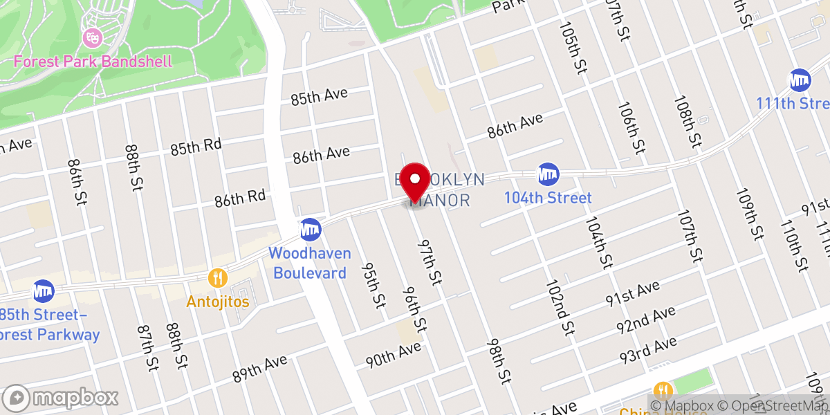 Map showing location of Christ Family Fellowship