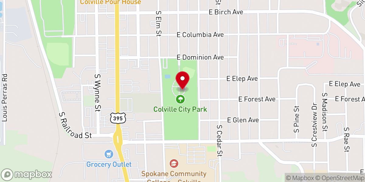 Map showing location of Yep Kanum Park