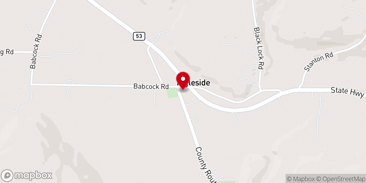 Map showing location of Ingleside Christian Church