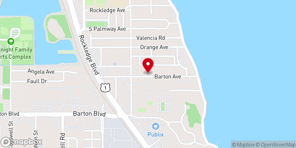 Map showing location of Old St. Mary's Church