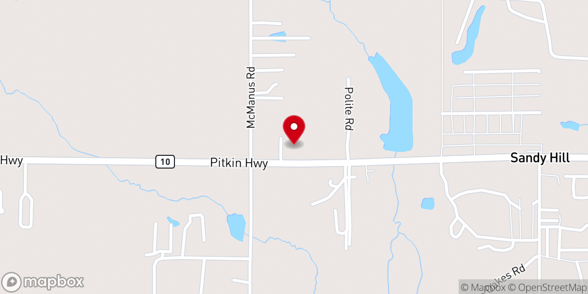 Map showing location of Interdenomination of Faith Church