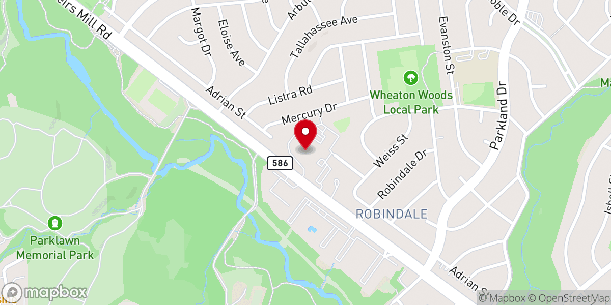 Map showing location of Shrine of Saint Jude Catholic Church