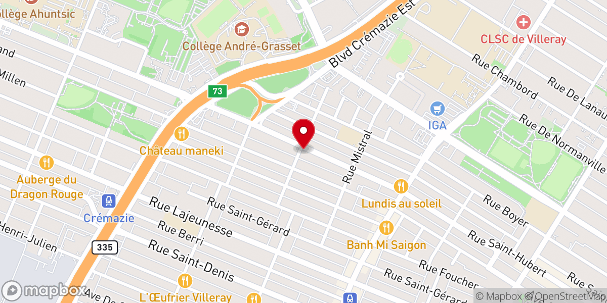 Map showing location of Mosquée Bel Agir