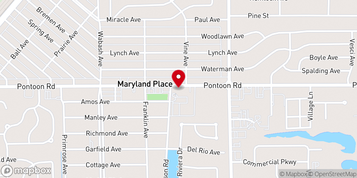 Map showing location of Saint Elizabeth Catholic Church